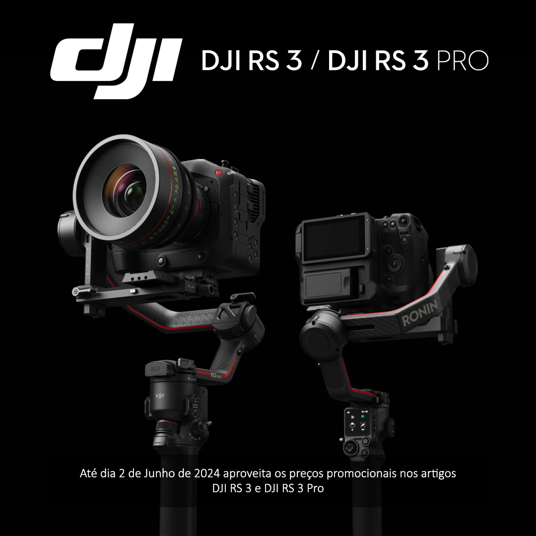 PROMOÇÃO DJI RS 3 e DJI RS 3 Pro